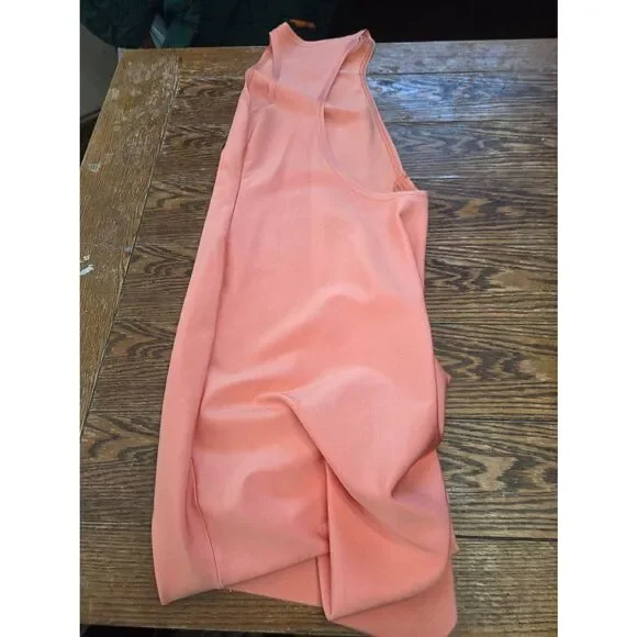 House of CB Yasmine peach cut out back bandage dress sz L+ - Picture 6 of 6